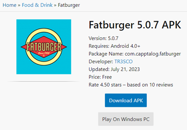 Fatburger APK